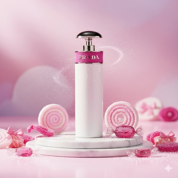 Prada Pink and White Candy Lotion
